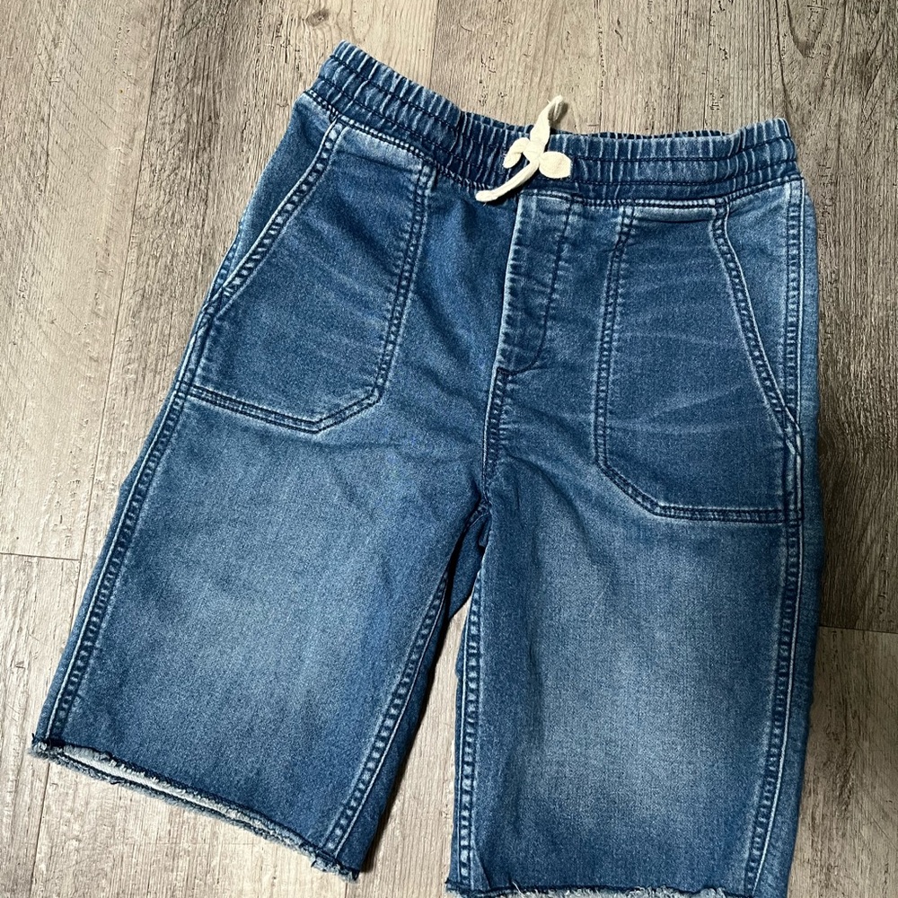 Classic Kids Denim Shorts with Elastic Waist